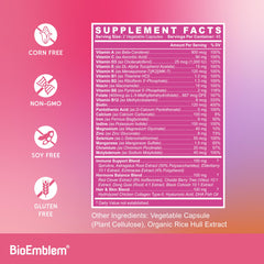 Active and methyl nutrient forms for better absorption in BioEmblem multivitamin