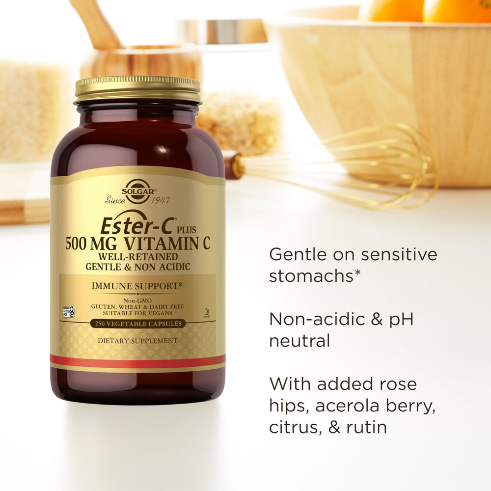 Blend of bioflavonoids, acerola berry, and rose hips