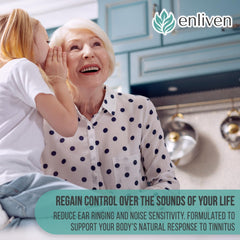 Close-up of tinnitus relief caplets