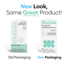 Dropper with Prodentis drops ready to use