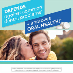 BioGaia Prodentis mint flavor promotes a fresh breath sensation.