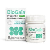 BioGaia Prodentis front box showing packaging and product name benefits