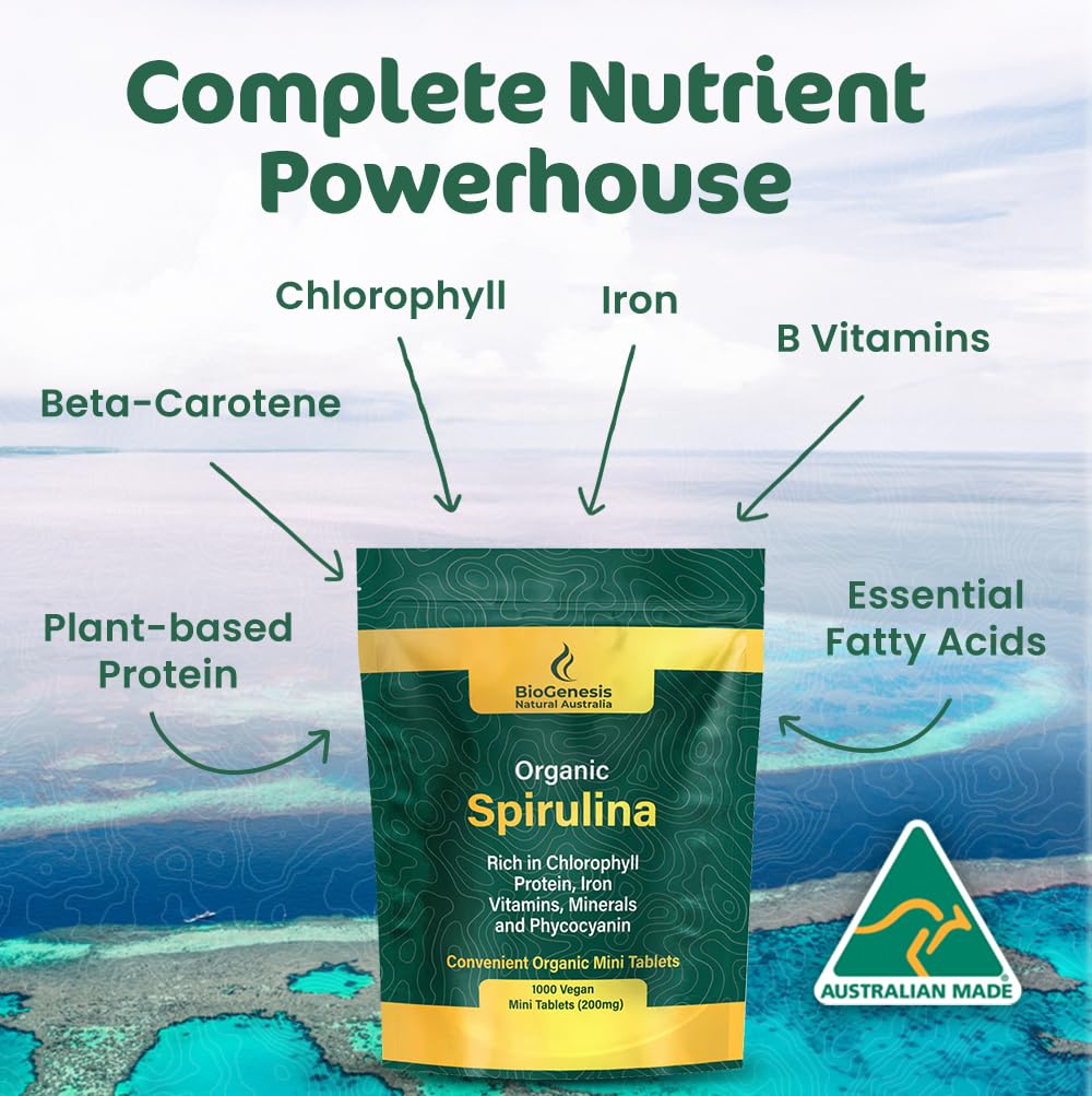 Australian grown spirulina source