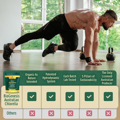 Energy and immunity support from spirulina