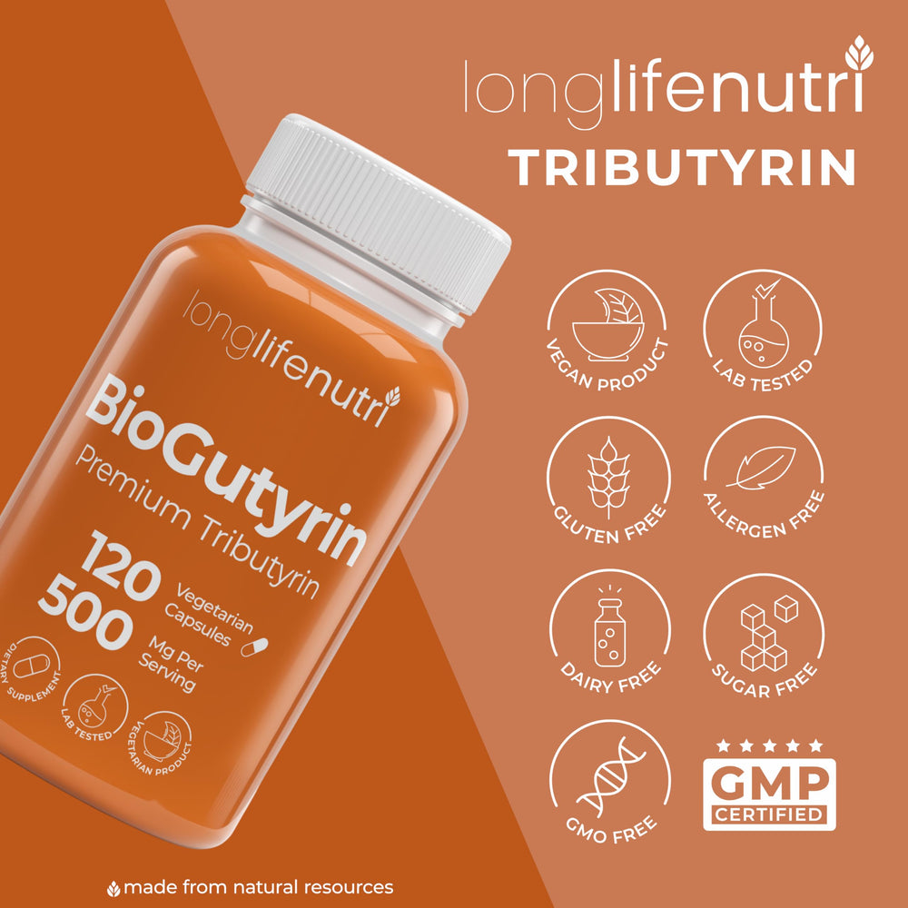 GMP-certified facility quality assurance for BioGutyrin production