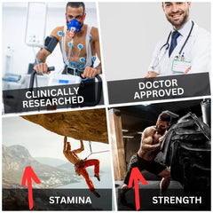 BioImmune Testagra micronized formula closeup emphasizes fast absorption during workouts.