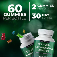 60 gummies per bottle