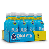 BIOLYTE Lemon Lime 16 oz bottle front view in 12-pack