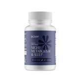 Bioma Night Metabolism & Sleep bottle and capsules
