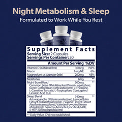 Lifestyle image showing restful sleep and bedtime routine
