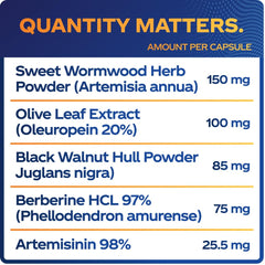 BioMatrix para-X ingredients highlight wormwood, berberine, olive leaf for broad-spectrum gut support