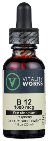 Biomed Balance B12 Drops bottle with 1000 mcg per serving