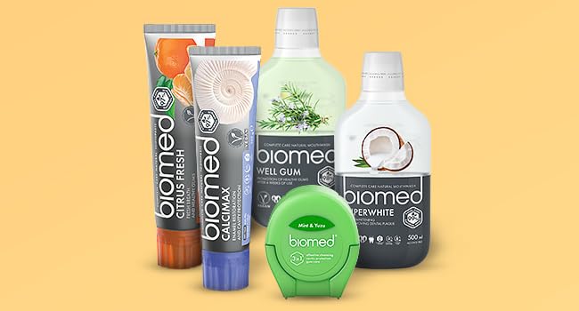 Fluoride-free, vegan-friendly toothpaste label on packaging