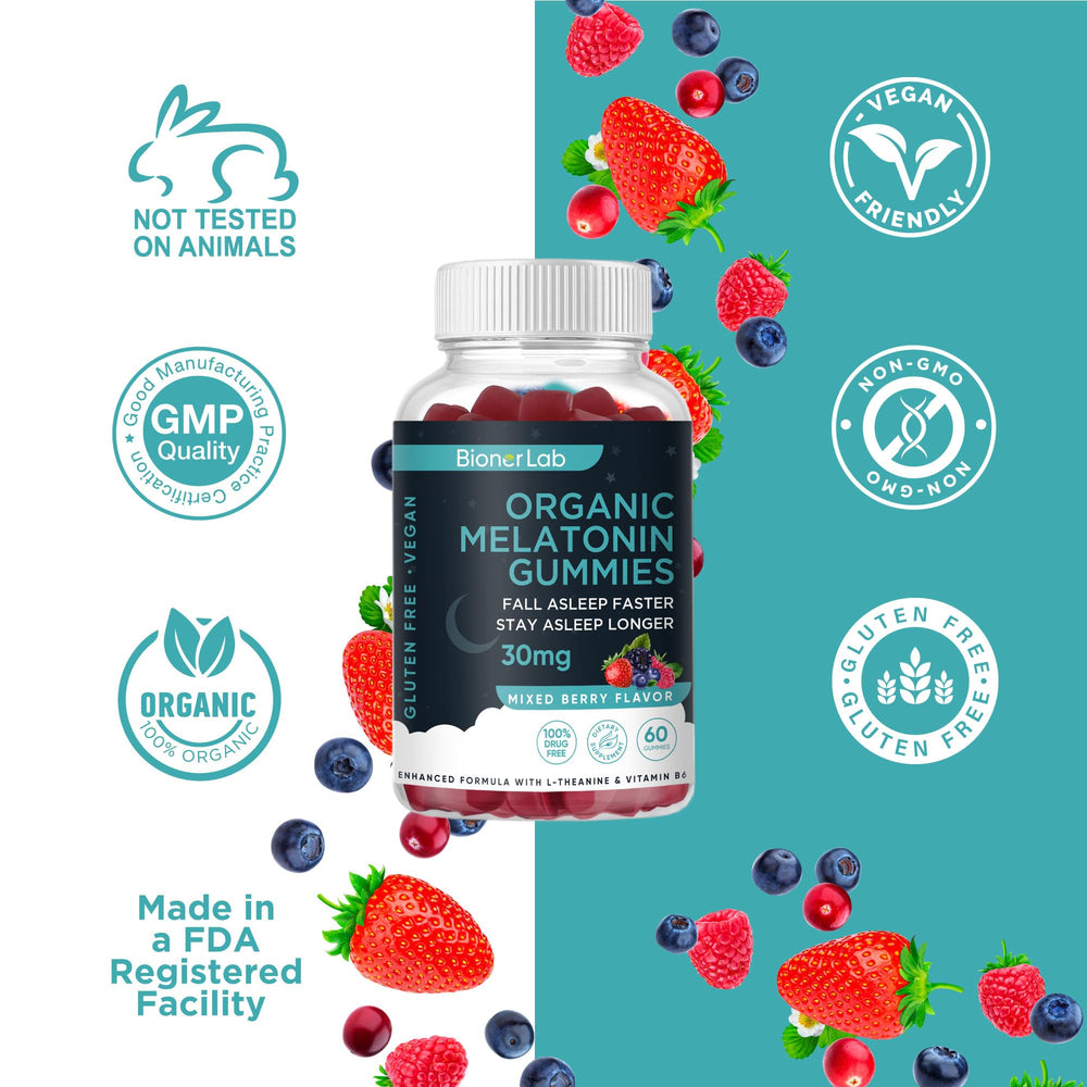 FDA-certified facility and GMP quality icons