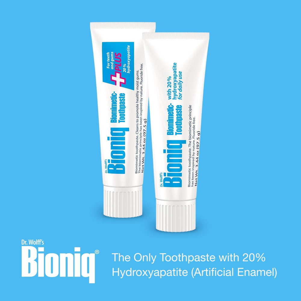 Bioniq branding and product features on packaging