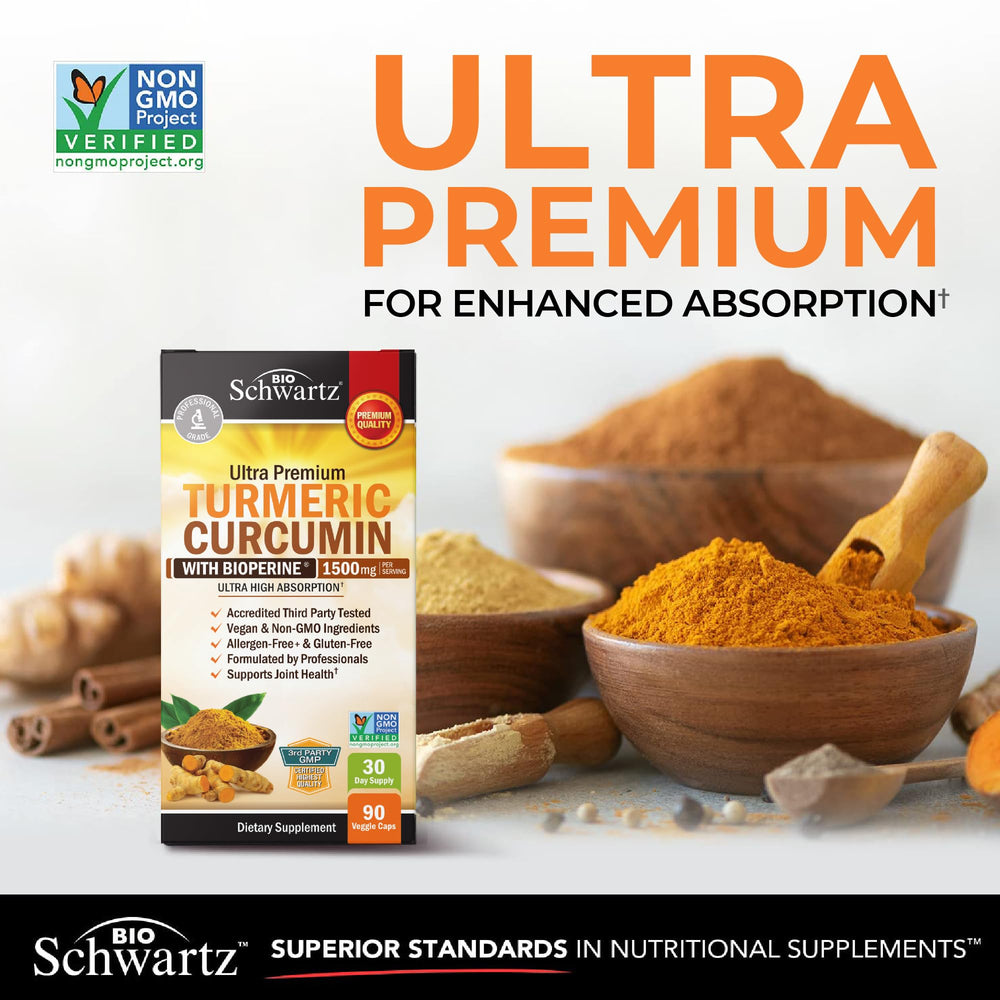 Bioperine enhances turmeric absorption