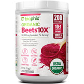 Biophix Beets10X Beet Root Powder bottle – front view