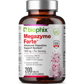 Biophix Megazyme Forte 200 Tablets bottle – front view