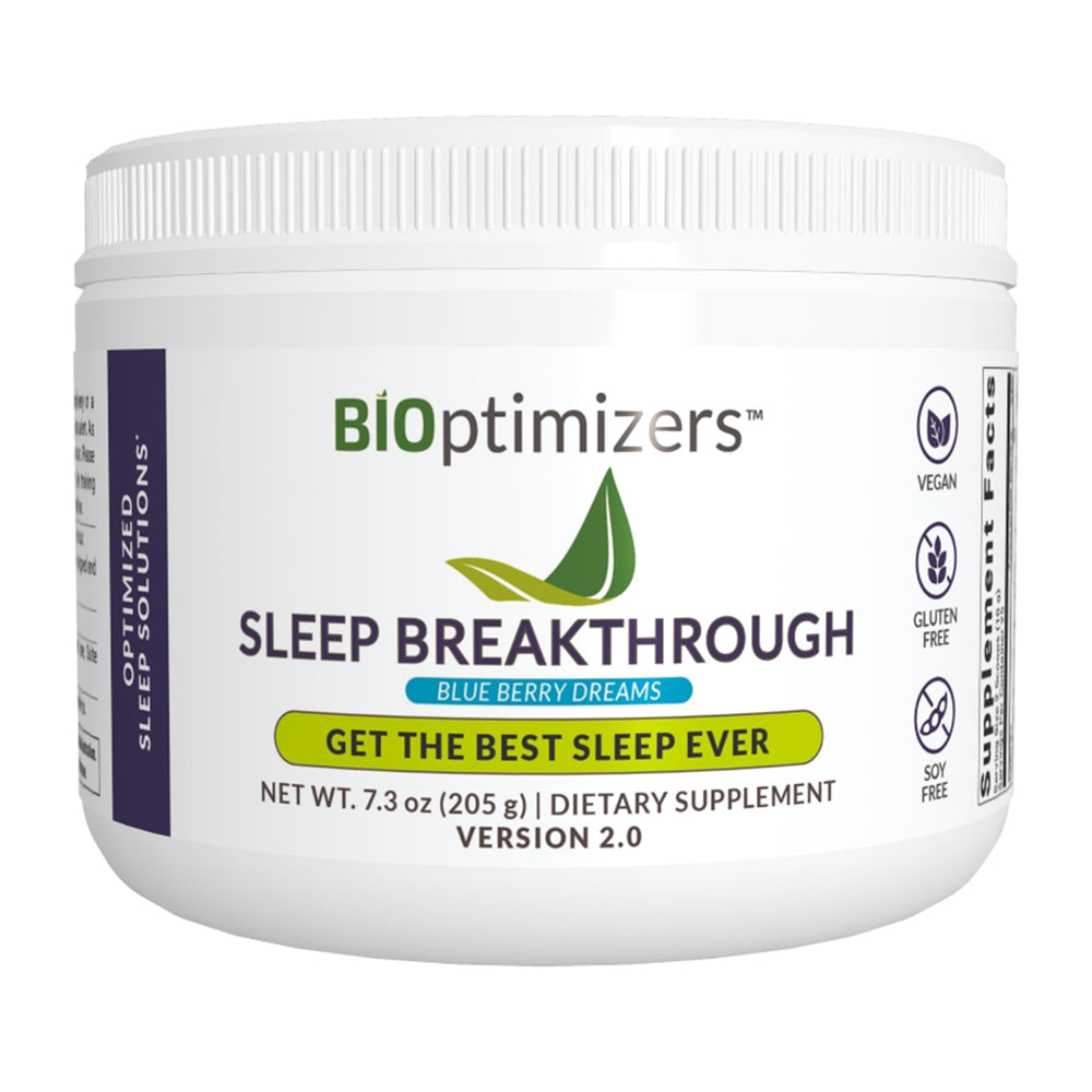 BIOptimizers Sleep Breakthrough 2.0 bottle and label