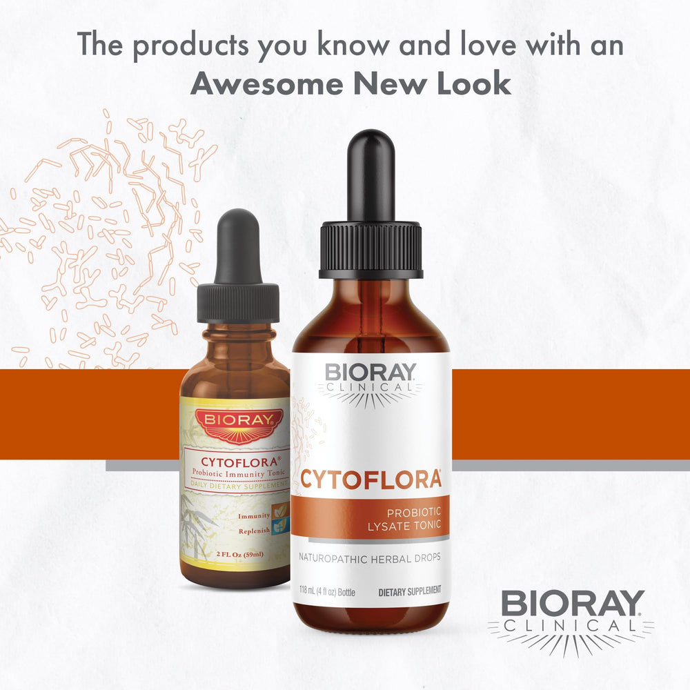 Infographic showing probiotic immune support and gut health benefits