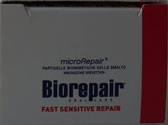 Illustration of Biorepair repairing enamel microscratches