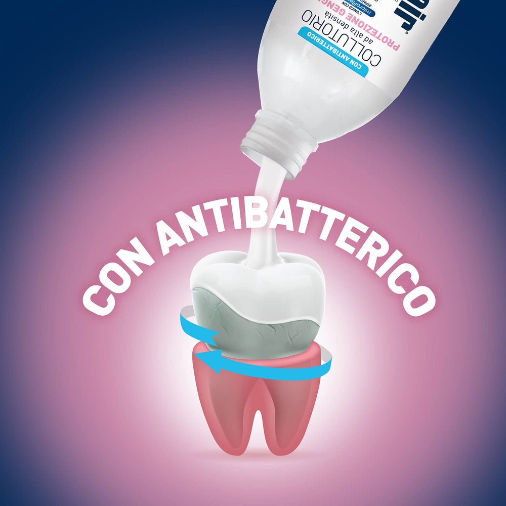 Close-up of Biorepair Gum Protection being used