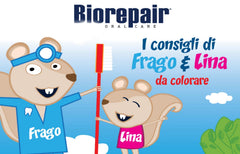 Close-up of Biorepair Kids Peach Toothpaste tube