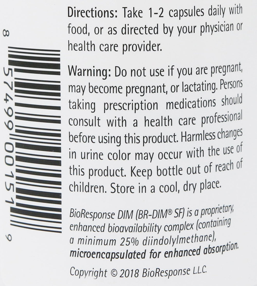 Bioresponse DIM 150 3-pack packaging display
