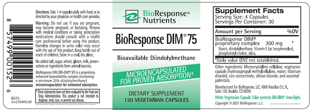 BR-DIM absorption-enhanced Diindolylmethane formulation illustration