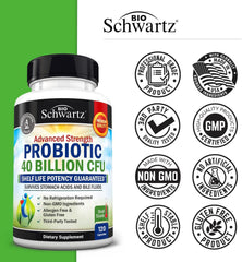 120-count probiotic bottle for daily use