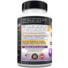 60 capsules bottle packaging and capsules