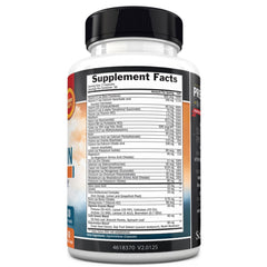 Packaging emphasizes digestive enzymes for absorption