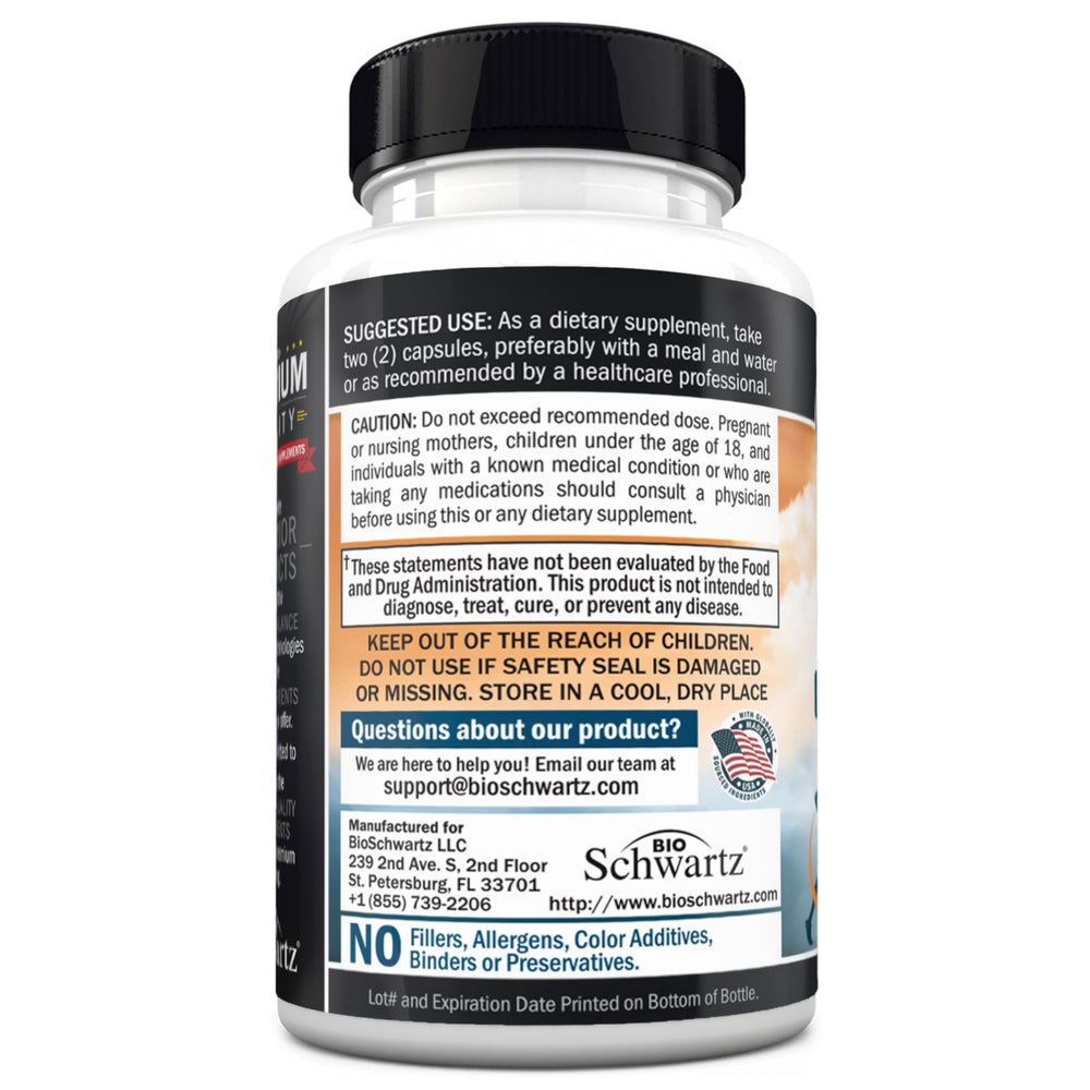 Sealed glossy packaging with BioSchwartz branding