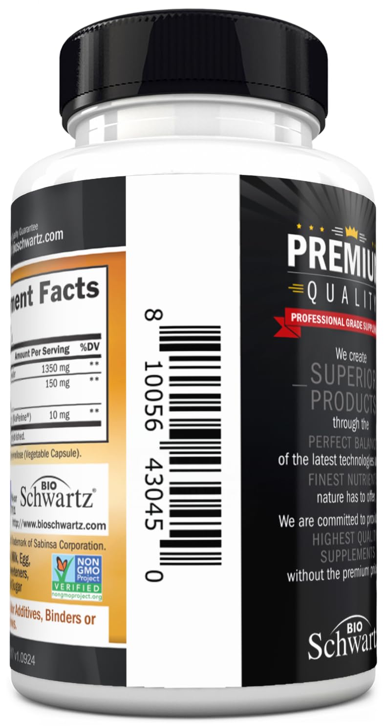Turmeric with black pepper blend image suggests synergy for everyday use.