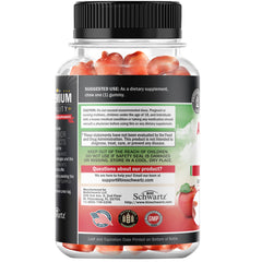 BioSchwartz USA-made professional-grade supplements packaging under GMP guidelines.