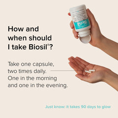 Biosil vegan capsules pack design