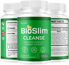 Packaging for BioSlim Cleanse Capsules