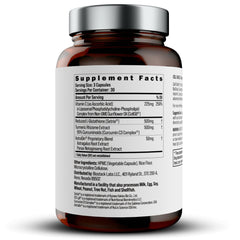 Close-up of Setria liposomal glutathione with 500mg reduced glutathione