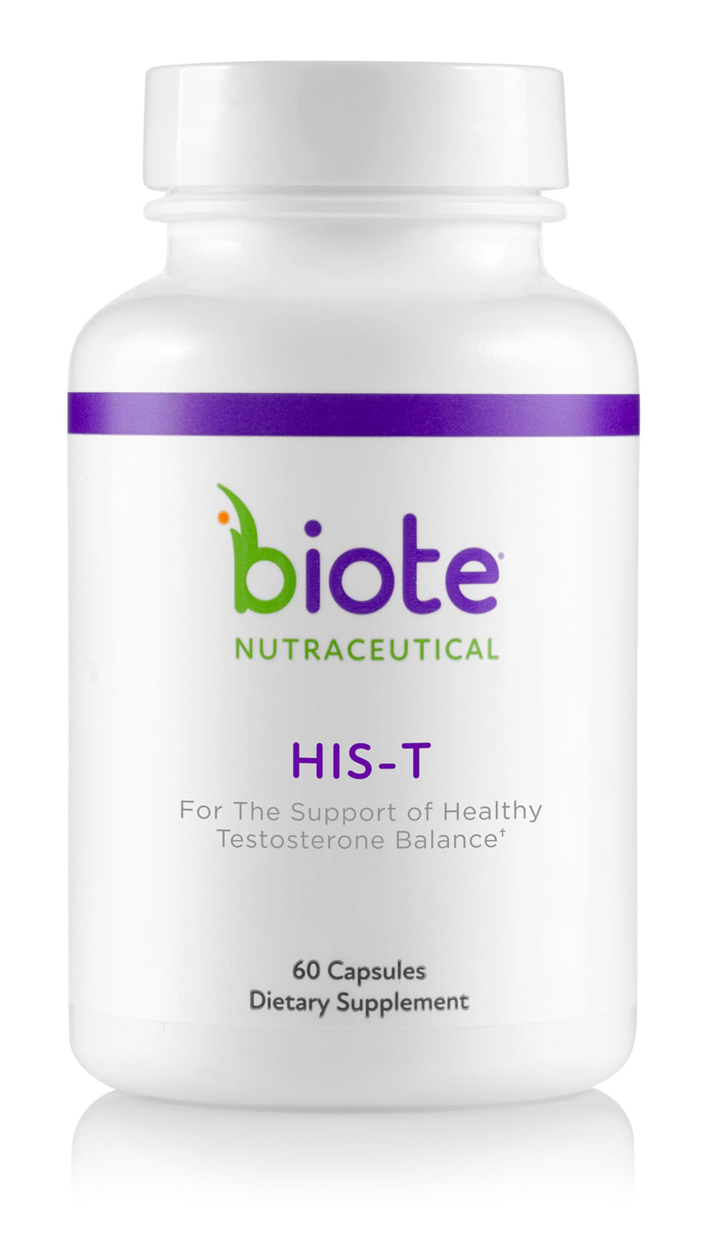 Biote HIS-T bottle containing 60 capsules