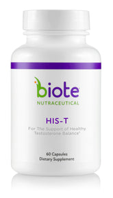 Biote HIS-T bottle containing 60 capsules