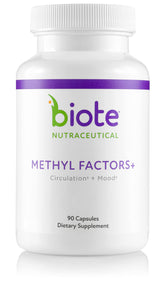 Biote Methyl Factors+ Circulation & Mood bottle front view