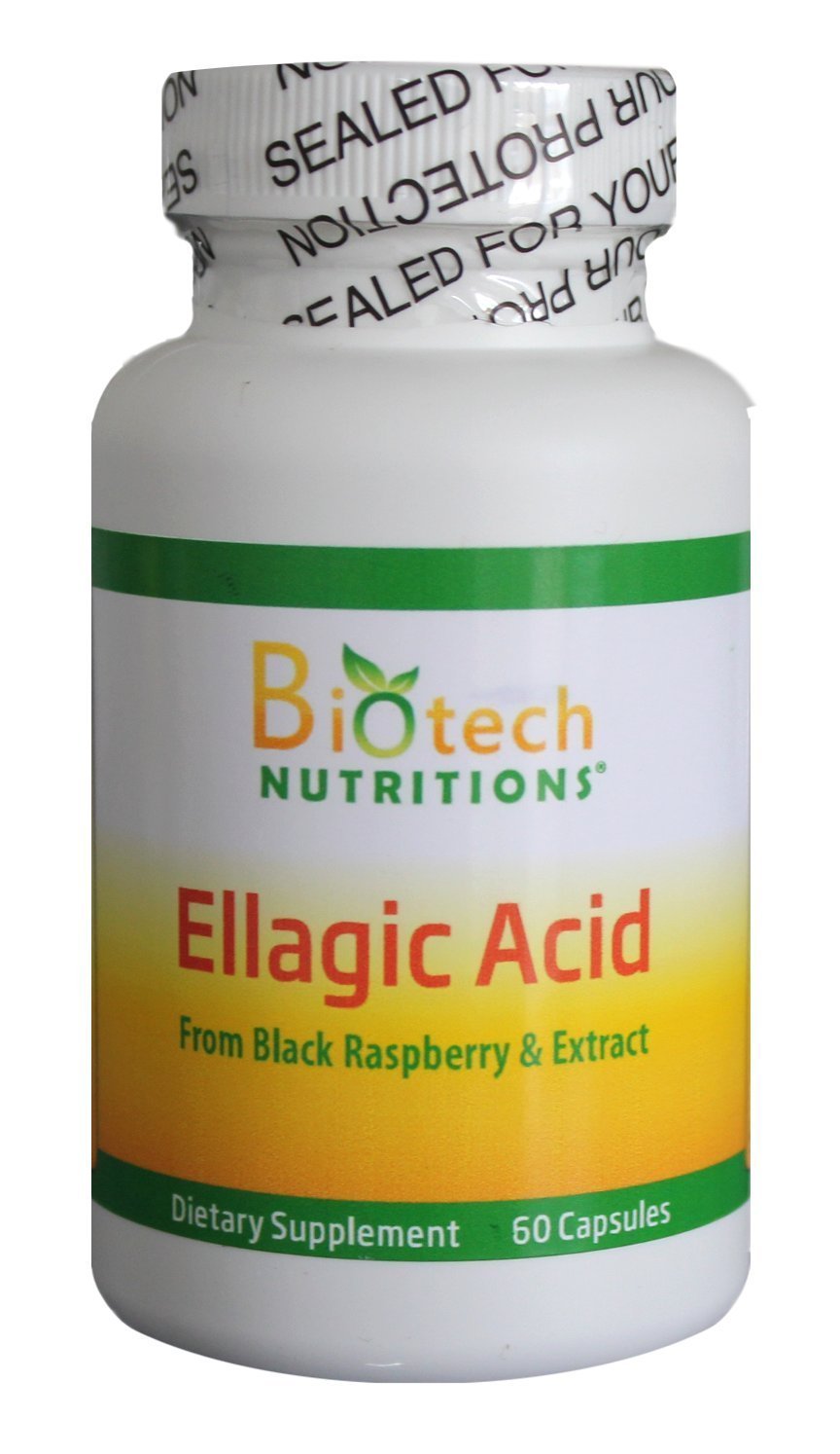 Biotech Nutritions Ellagic Acid Capsules bottle - 60 count hero image