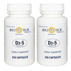 BioTech Pharmacal D3-5 5,000 IU per tablet – 500 tablets per bottle