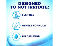 Made in USA stamp on Biotene toothpaste packaging
