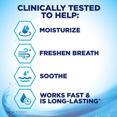 Close-up of three Biotene Gel tubes in a 3-pack