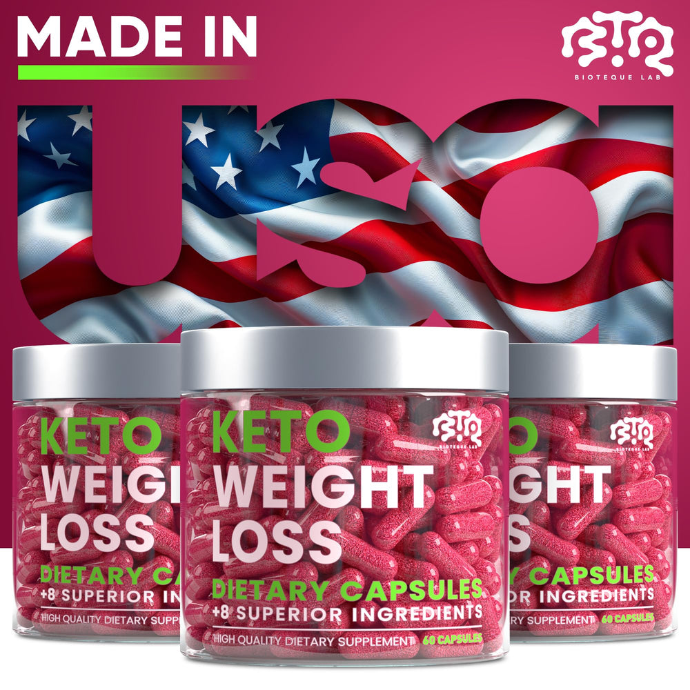 Bioteque Lab keto weight loss feature green coffee bean extract for energy-friendly metabolism