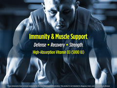 Serving size and 90-softgel package of Biotest D Fix