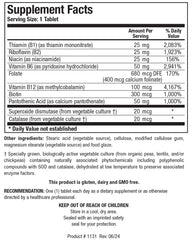 Bio B Complex with vitamins B1, B2, B6 and B12