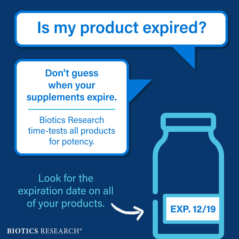 BIOTICS RESEARCH supplement beside healthy breakfast showing lifestyle support