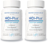 Biotics Research HCl Plus bottle with front label